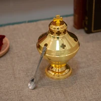 HTISOK Authentic Orthodox Church Mass Supplies with Greek Style Incense Burners, Combining Classic and Eastern Elements 6