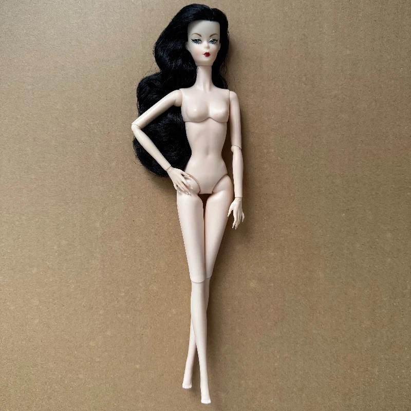 1/6 Supermodel Puppe 32 cm hohe Mädchenpuppe mit Make-up-Kopf für Dress Up-Spielzeugzubehör – Detail 3