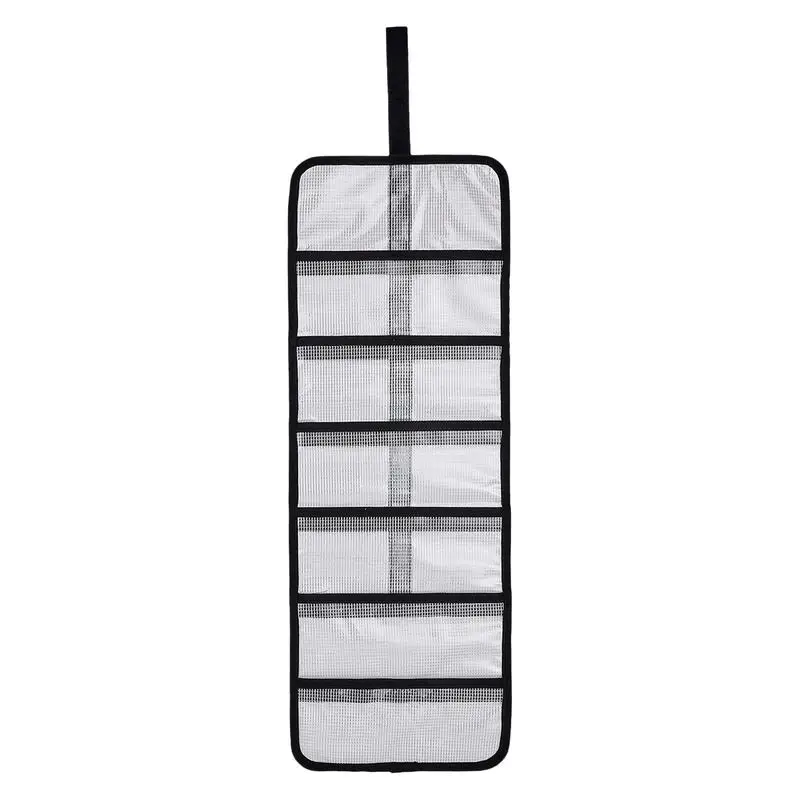 Waterproof PVC Roll-Up Fishing Bait Organizer Portable Tackle Bag Lightweight Tackle Storage Bag for Women Girls & Teens