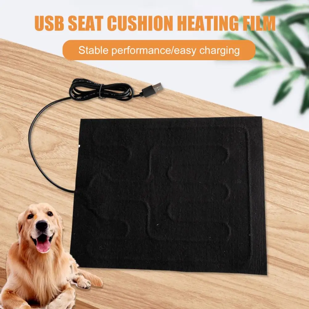 EffectiveCushionHeatingWarmerPadSafePetWarmerPadUSBCharging