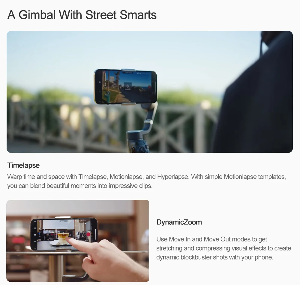 DJI Osmo Mobile 6 Smartphone Gimbal description image 5