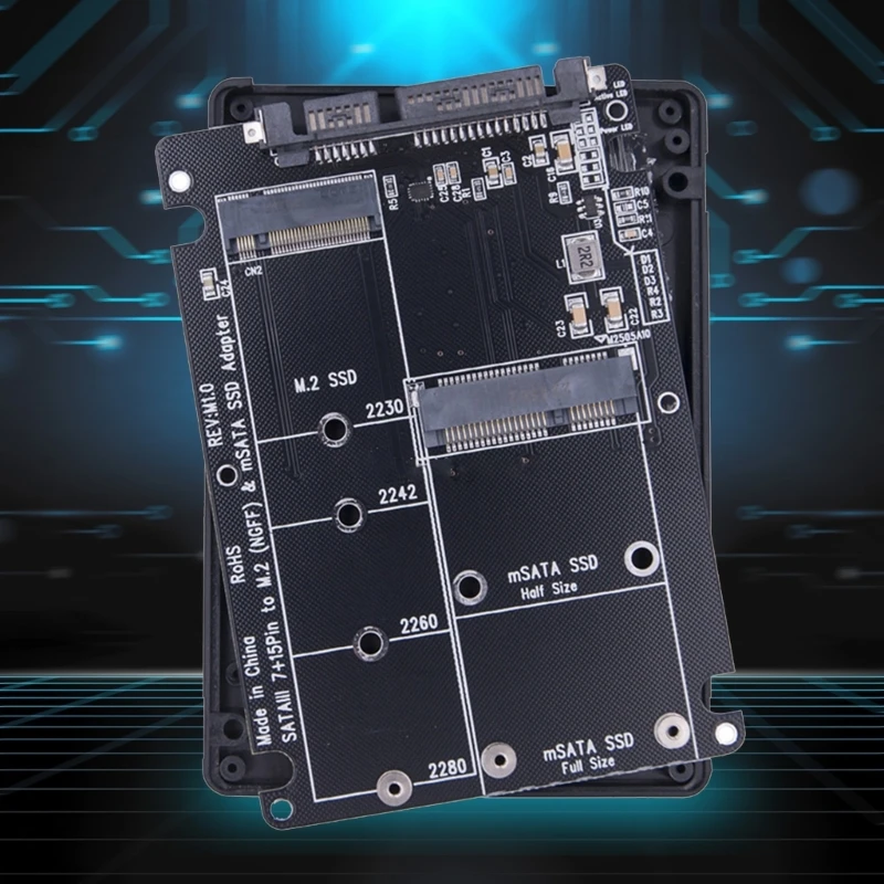 NGFF SSD 어댑터 어댑터 SATA3.0 어댑터 NGFF 변환기 MSATA 프로토콜 F19E