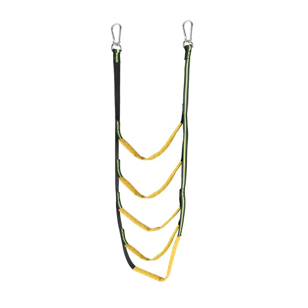 Portable Folding Boat Ladder – Yacht Side-Hanging Rope Boarding Steps (3/4/5 Steps)