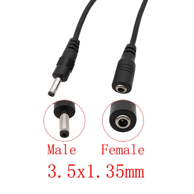 Confezione Da 10 Cavi Di Alimentazione CC Maschio Femmina A Filo Nudo Da 3,5 Mm X 1,35 Mm A Plug Jack To Bare Wire Open End Pigtail Cable Cord 3 5x1 35mm For P 45246860