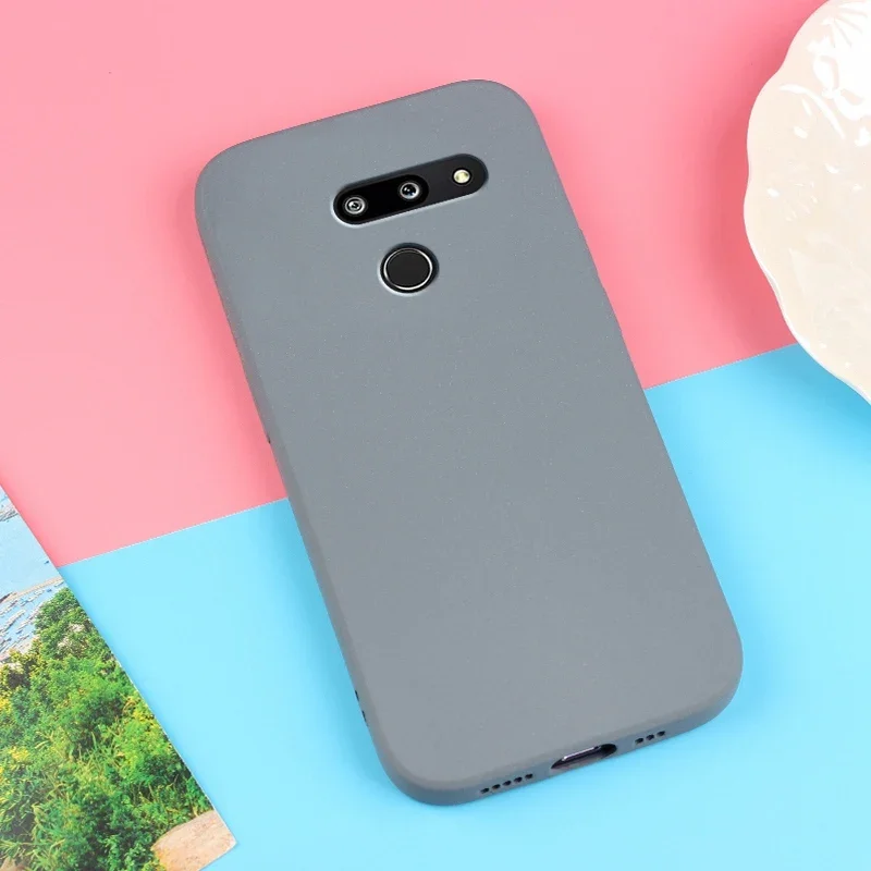 Sand Matte Soft Silicone Shockproof Anti-Slip Phone Case Cover