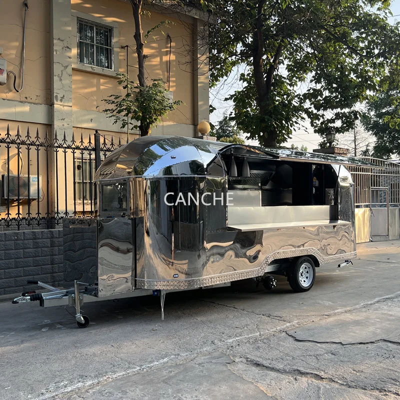 Food Truck for fast food hot dog cart Commercial mobile wagon for