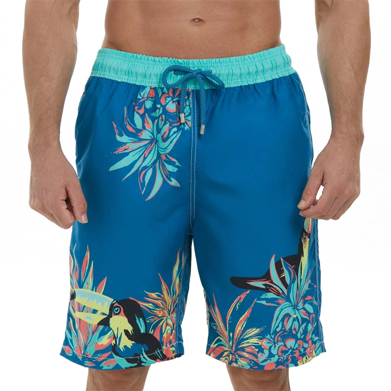 Men Summer Board Shorts 3D Printed Beach Shorts Pants Swimsuit Woman 2023 New Swim Trunks Beach Volleyball Sport Gym Short Pants 4