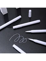 12pcs White Liquid Chalk Marker pens (Set of 12) - Dust-Free and Easy Erase Formula - Perfect for Teachers, Classrooms, and Pres 2