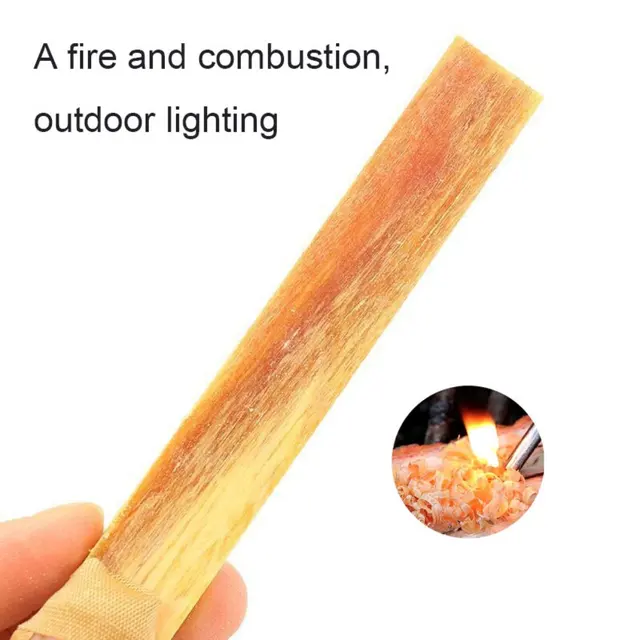 Fenyőolaj -Tűzifa Bbq Konyhai Kályhák Főzés Dohányzó Tűz Gyújtó Túlélés A Szabadban Multifunkcionális - Image 3
