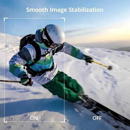 AKASO Brave 7 4K30FPS 20MP WiFi 액션 카메라 터치 스크린 IPX8 방수 카메라, EIS 2.0 줌 음성 제어 지원 외부 Mi 3