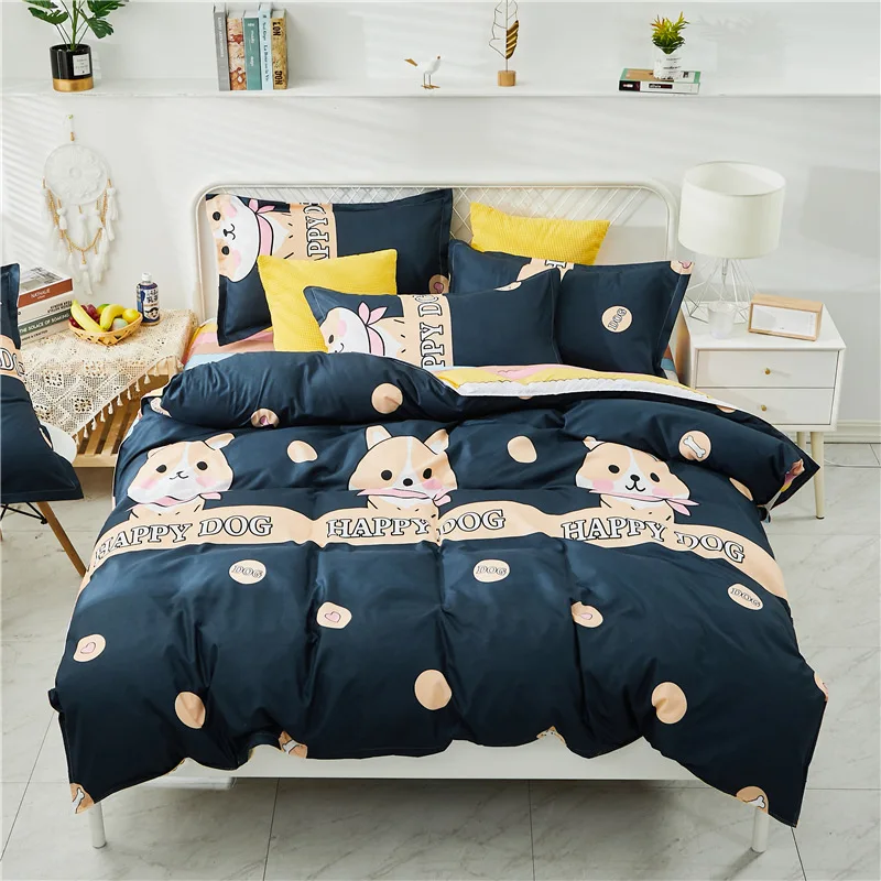 Cartoon Print Duvet Cover