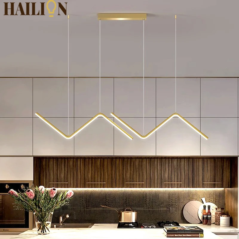 

Modern Led Pendant Light Chandeliers For Dining Table Restaurant Kitchen Bar Hanging Lamps Ceiling Chandelier Home Decor