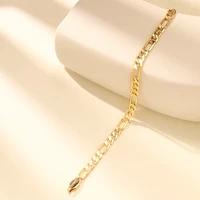 925 Sterling Silver Figaro Chain Necklace For Men 5mm
