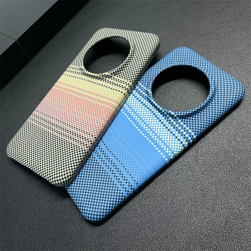 Ultra-Thin Stylish Carbon Fiber Decal Case with Matte Frosted Finish