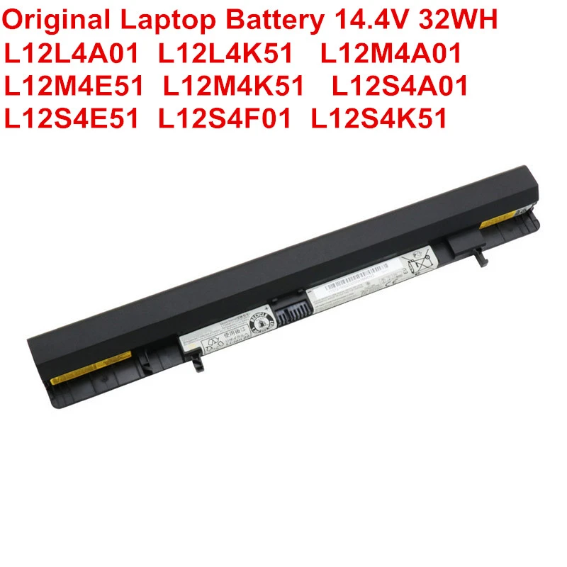 14.4V 32WH New Genuine L12L4A01 L12M4A01 L12S4A01 L12S4F01 L12M4E51 ...