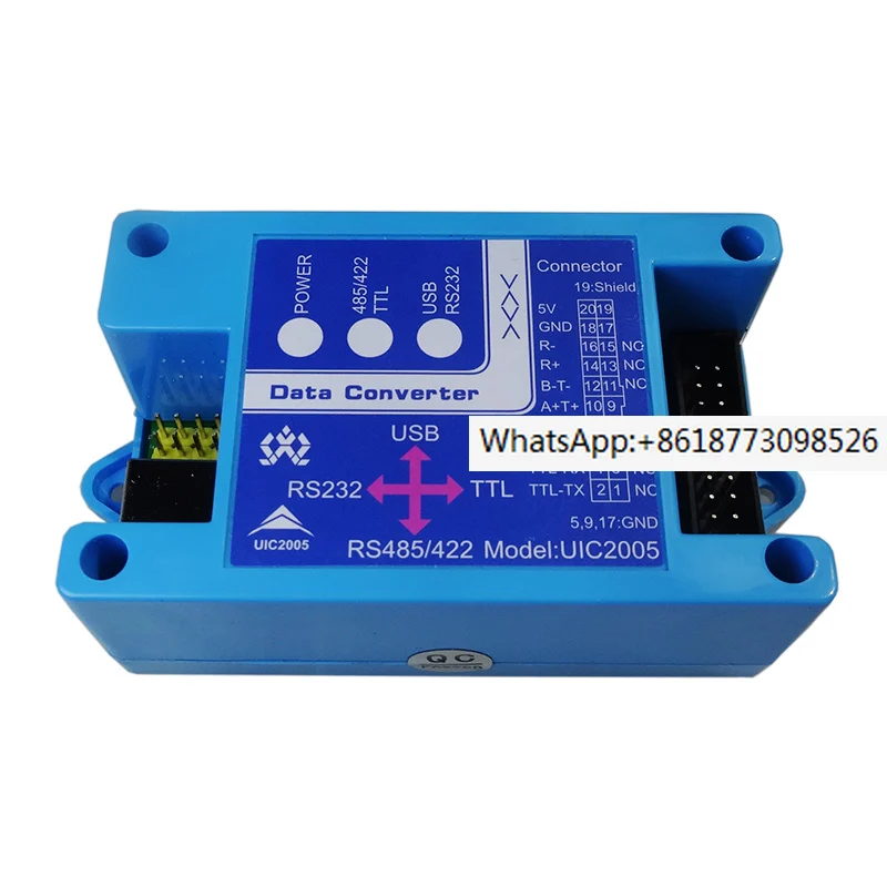 

USB to 485 422 232 TTL converter Industrial grade communication 485 to RS232 serial cable uic2005