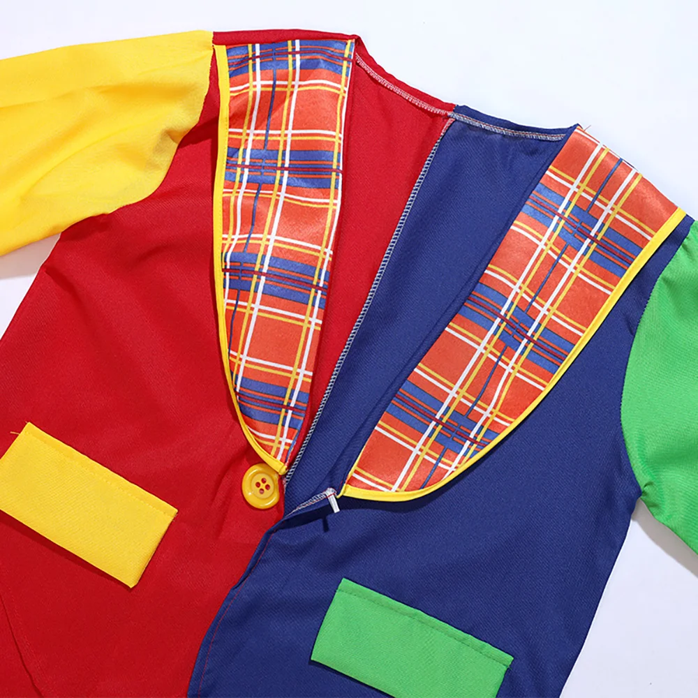 Halloween Circus Clown Magician Outfit Details