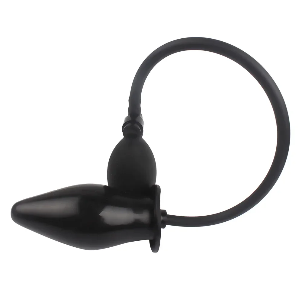 Inflatable Anal Plug Sex Toy for Women Men Gay Couples Vaginal Dilator Butt Expander Bondage Set for Erotic Exploration