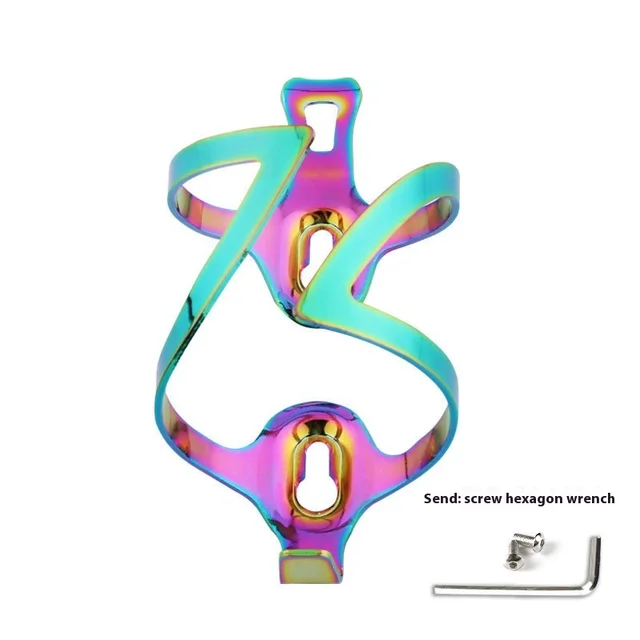 Bicycle Water Cup Holder Cycling Fixture Bicycle Gradient Colorful Aluminum Alloy Water Bottle Holder Bottle Cage Mountain MTB Bicycle Water Cup Holder Cycling Fixture Bicycle Gradient Colorful Aluminum Alloy Water Bottle Holder Bottle Cage Mountain MTB