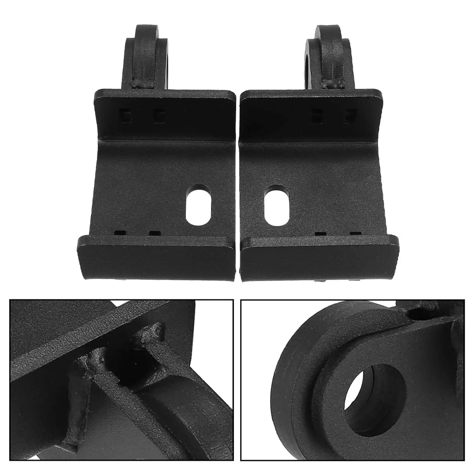 2Pcs Tow Hook Mounting Bracket Hook Bracket for Toyota for tacoma 09-23