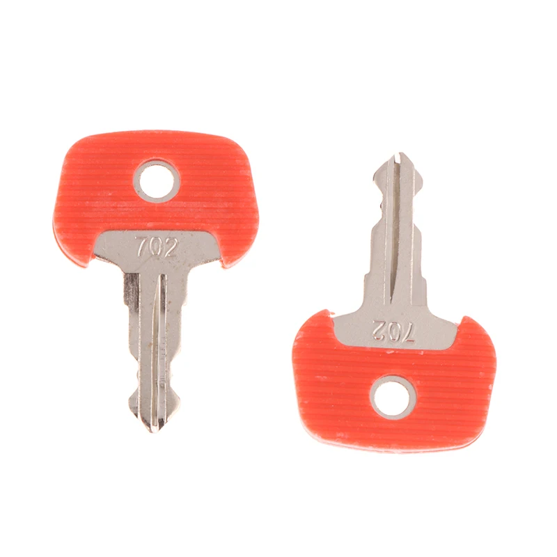 2PC 26906870 red key 702 power start key manual electric hydraulic forklift