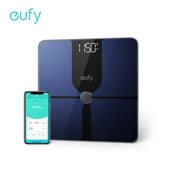 Eufy-블루투스 체지방 측정기, 스마트 P1, 무선 디지털 욕실 체중계, 14 가지 무게/체지방 측정