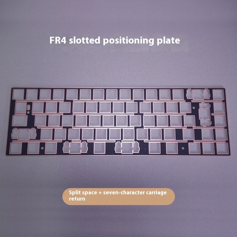 Weikav-Lucky65メカニカルキーボード、スロット付き位置決めプレート
