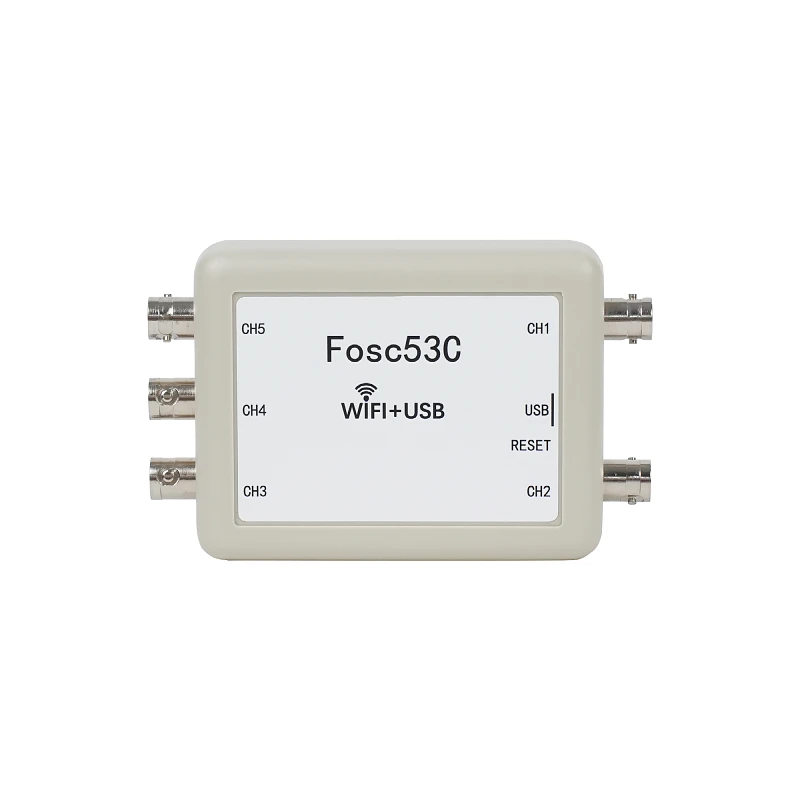 Fosc53C 1M  Wi-Fi USB Oscilloscope 5-channel synchronous input Laboratory electrical repair automotive handheld oscilloscope 4