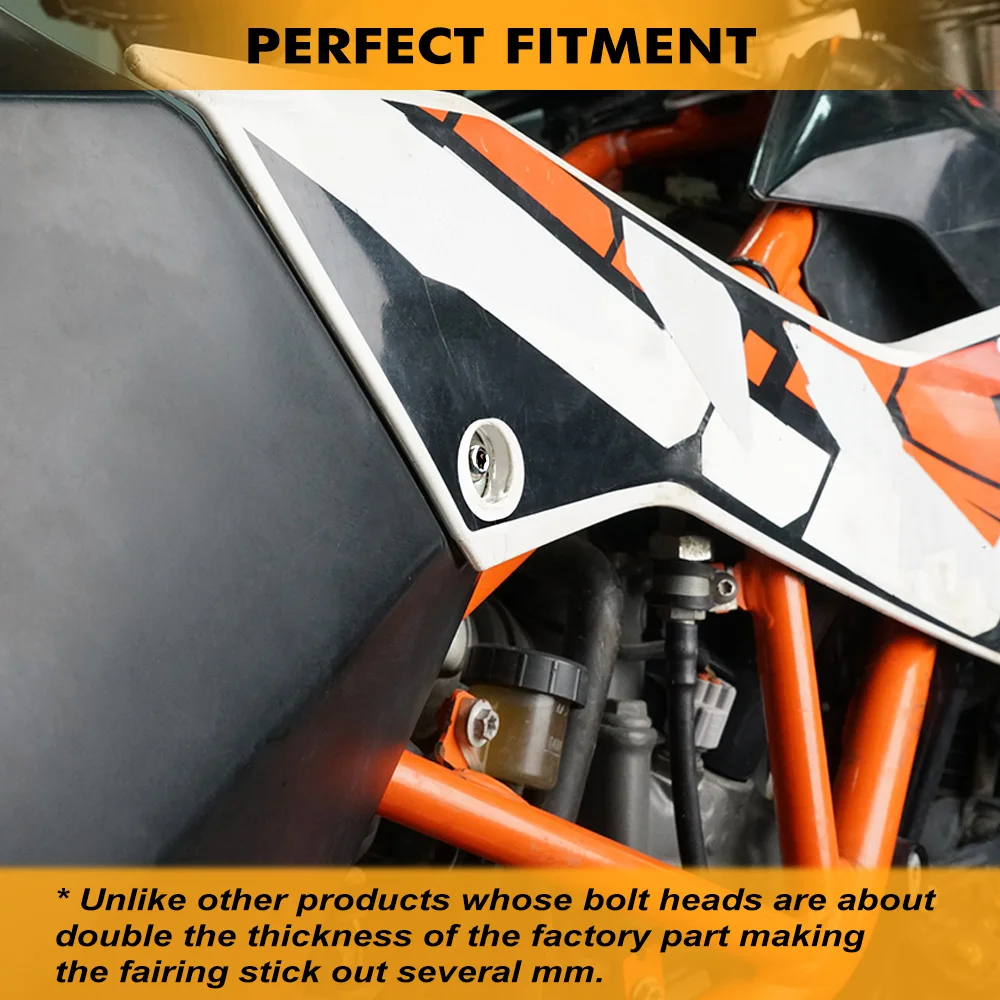 Für KTM 690 Enduro R SMC R 2014–2022, Rahmentank-Montageschrauben, Husqvarna 701 Enduro/Supermoto 2016–2022 – Detail 2