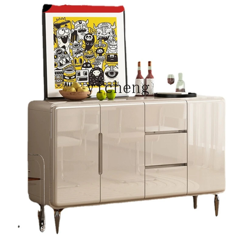 

XL Light Luxury Sideboard Cabinet Wall Integrated Modern Minimalist Living Room Storage Cabinet