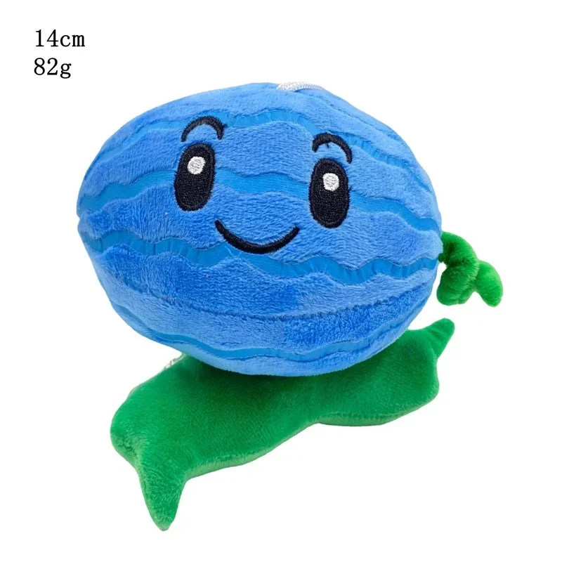 Cute Plush Peashooter Toy – Soft and Stuffed Snow Pea Doll