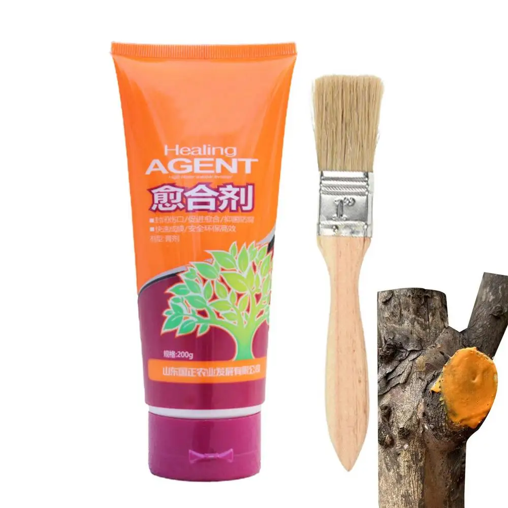 Description Picture 2 of itemTree Wound Sealer Healing Sealant Bonsai Cut Paste Smear Agent Pruning With Brush Waterproof Sealant Glue Adhesion Promoter