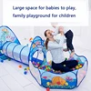 3 in 1 Children's Tent Toy Ball Pit Pool House Portable Children Tipi Tents Crawling Tunnel Pop Up Tent House Kids Camping Tent 5