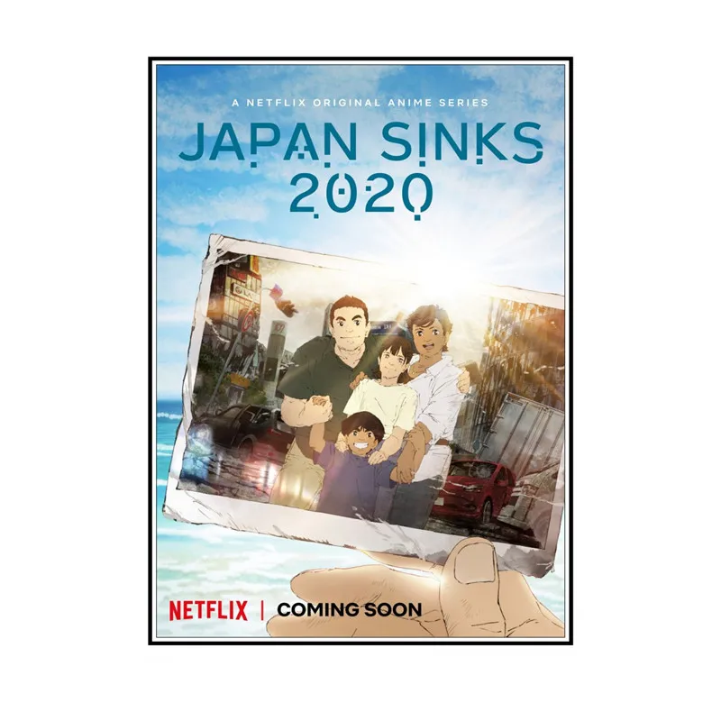 

Japan Sinks Movie Print Art Canvas Poster For Living Room Decor Home Wall Picture
