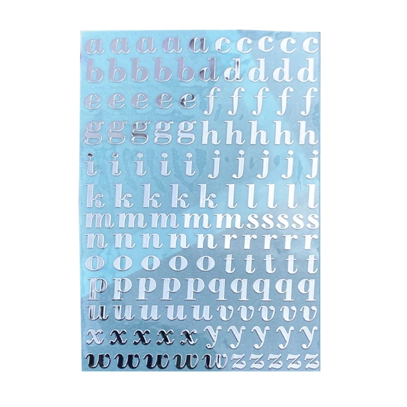 

Small Epoxy Lower for Case Letters Stickers for Kids Art Craft DIY Deco