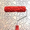 Pattern Painting Roller for w/ Handle Embossed Texture Painting Tool DIY Wall 4