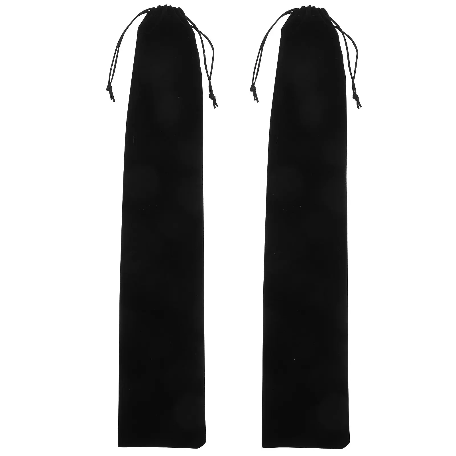 2Pcs 핸드 팬 가방 경량 접이식 팬 보관용 드로스트링 포켓 오거나이저 여행용..