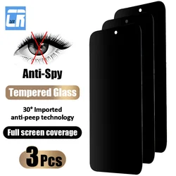 Premium Privacy Screen Protector - Anti - Spy Tempered Glass - 2Piece (Moto G72)