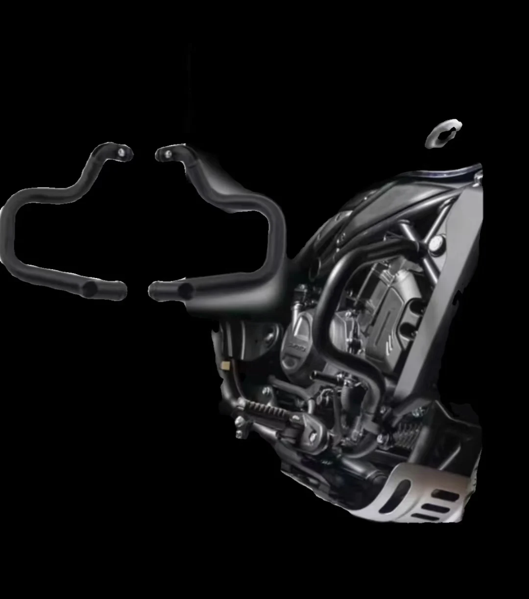 CF-MOTO 450CLC CLC450 액세서리 CFMOTO 450 CLC 450CL-C 2023 2024 프레임 보호 가드 CL-C 450 범퍼 용 오토바이