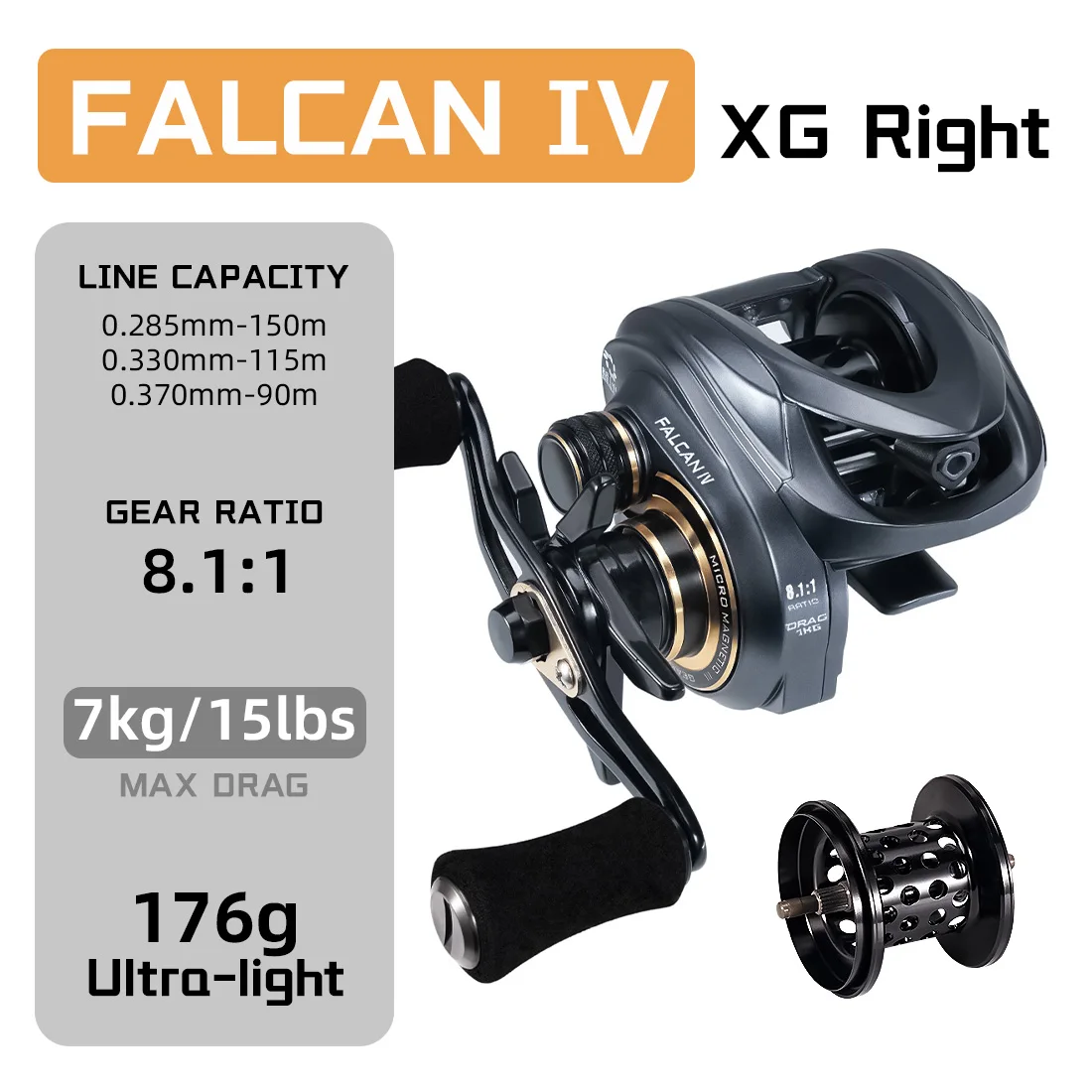 SeaKnight ブランド FALCAN4 シリーズ ベイトキャスティング