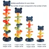 Plastic Slide Track Toy Slide Ball Tower Rolling Ball Tracking Toy Sets Baby Toys Rolling Ball Pile Tower 5
