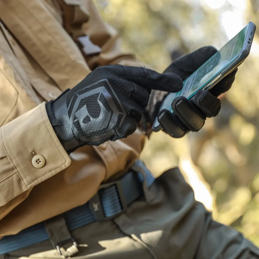 Emersongear Blue Label Hummingbird Light Tactical Gloves Combat Hand Protective Gear Full Finger Handwear Hunting Camping Hiking
