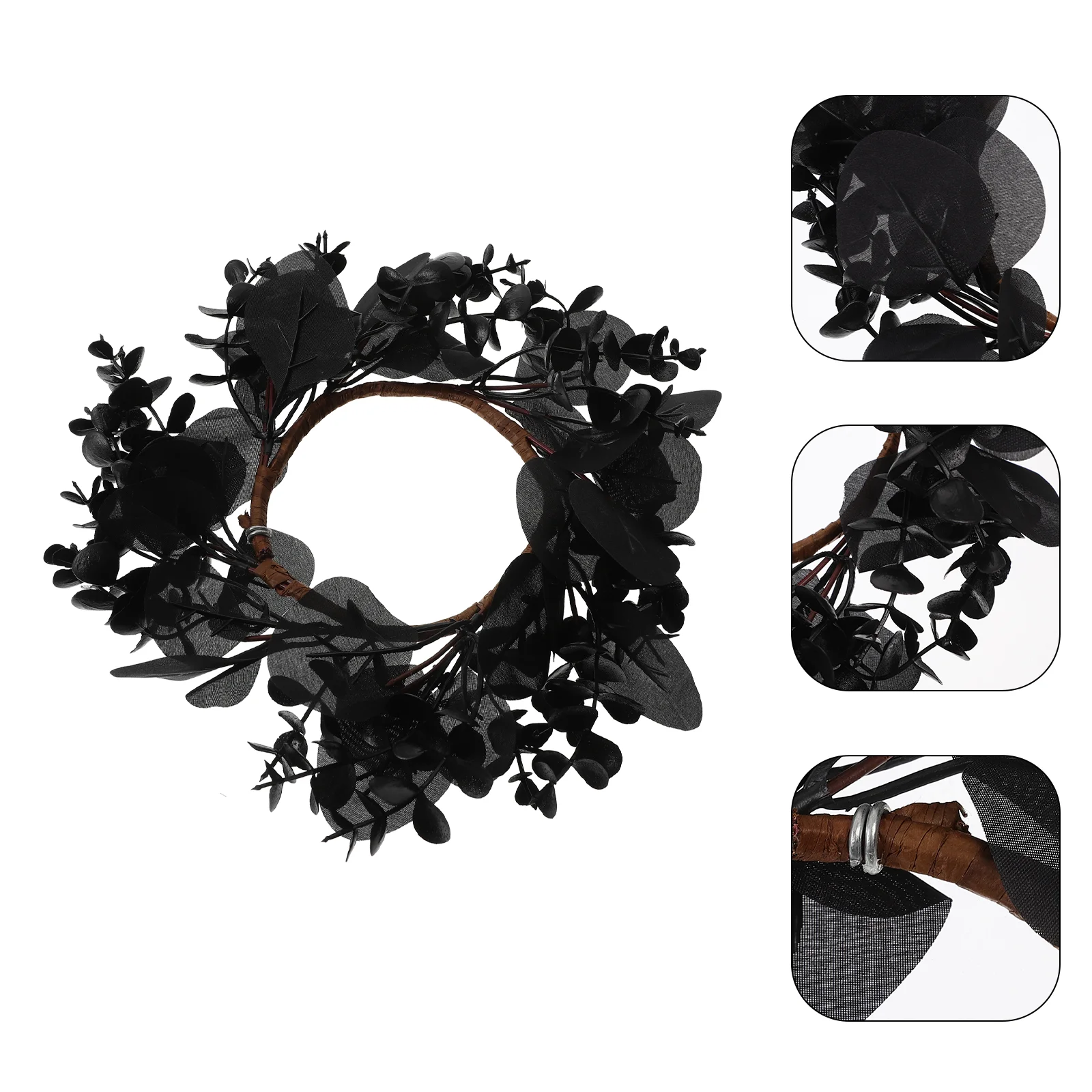 

Halloween Hanging Wreath Halloween Simulation Door Wreath Halloween Hanging Pendant
