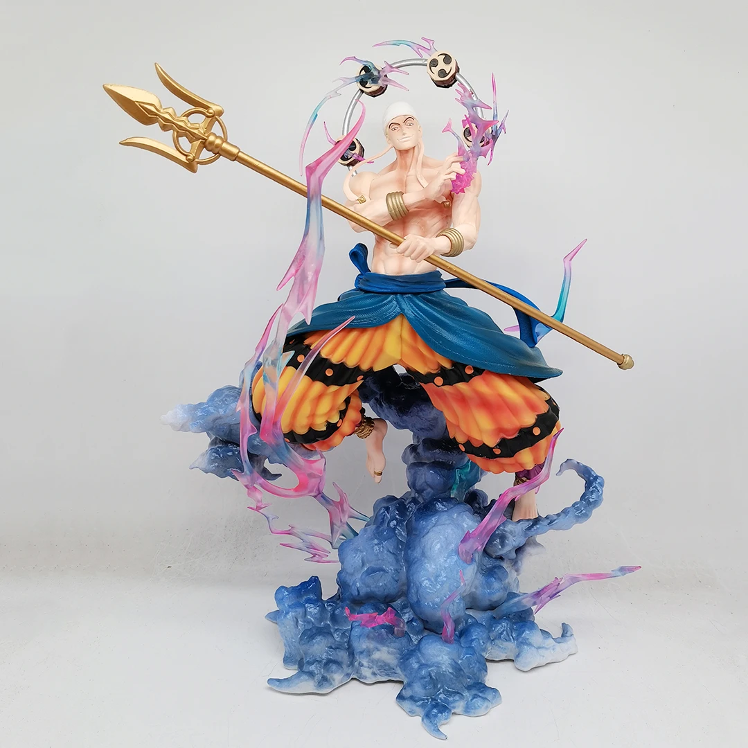 

MegaHouse цельная фигурка Eneru Enel Thor японское аниме ПВХ экшн-фигурка игрушка украшение Статуя Коллекционная модель кукла подарок