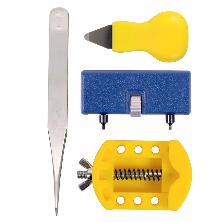 Multifunctional Watch Repair Tool Set - Adjustable Case Back Opener & Holder