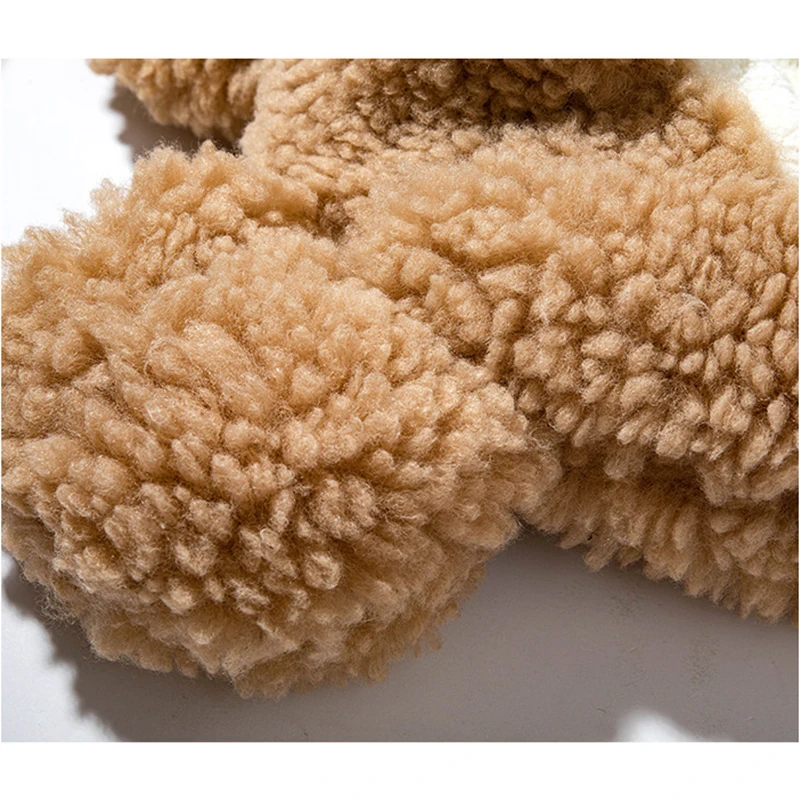 Big-ear Bear Cashmere Bomber Hats Women Fluffy Hat with Ears Autumn Winter Cute Pullover Earmuffs Warm Cap Bandage,winter hat,knitted earflap hat