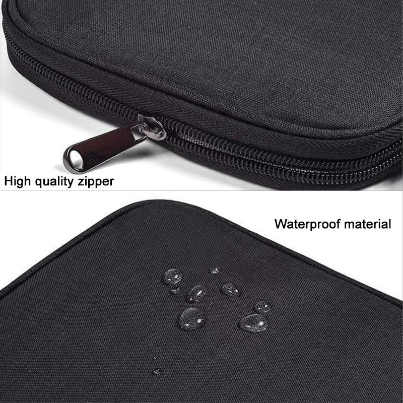 Nylon Waterproof Watch Bands Storage Bag Portable Electronics Travel Straps Carrying Case Pouch watchband storage bag