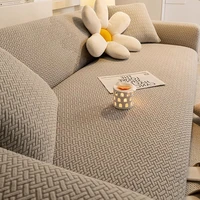 Sofa Cover For Living Room Thick Jacquard Elastic All-Inclusive Couch Cover Stretch L-shaped Corner Sofa Slipcovers 1/2/3/4Seate 1
