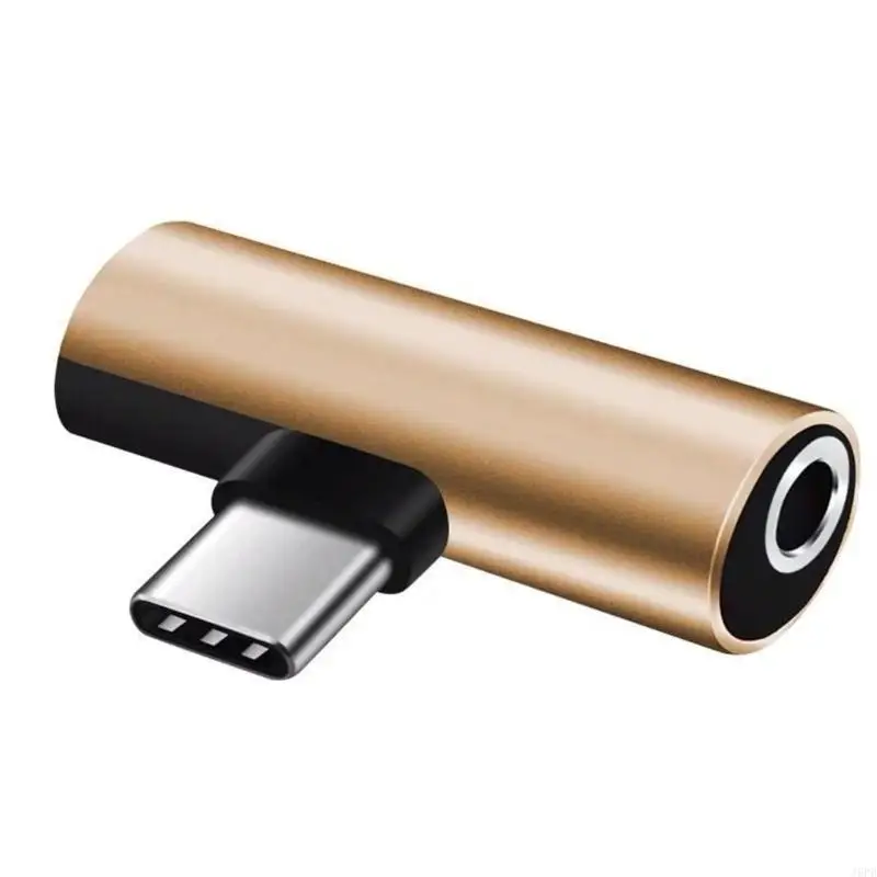 USB-C to 3.5mm Audio Adapter & Headphone Converter