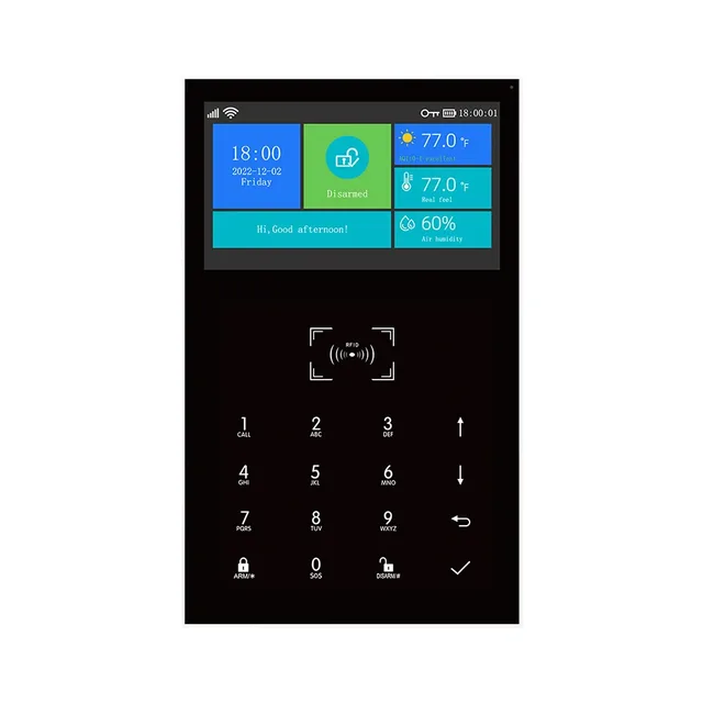 PGST 4G & Wifi Home Security System Wireless, Smart Home Alarm Security Systems, Smart Life App Control Works with ALexa 2
